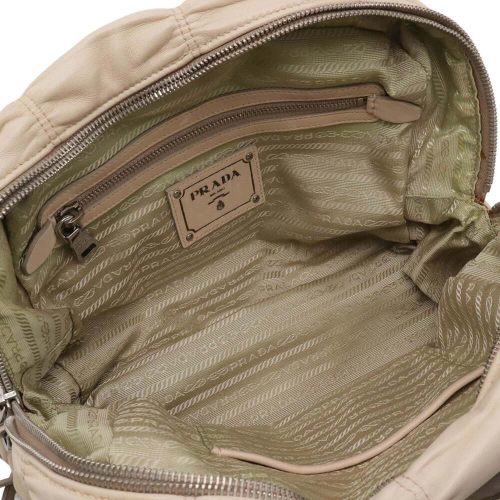 PRADA Pink Leather Shoulder Bag - Picture 8 of 10